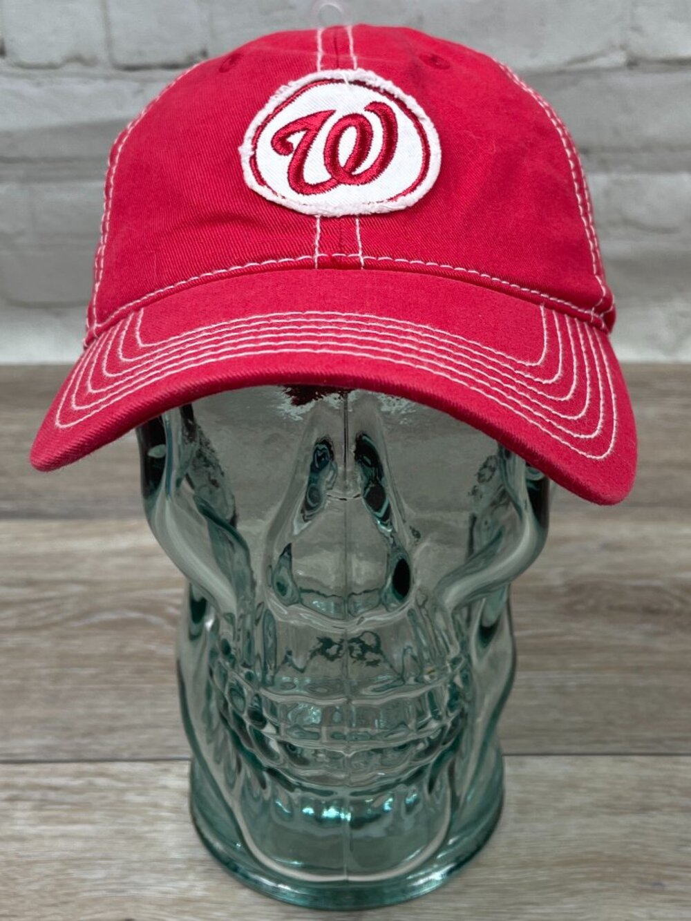 WASHINGTON NATIONALS GEICO GAMEDAY GIVEAWAY RELAXED FIT VELCRO BACK HAT